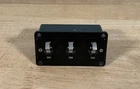 WW2 RAF Lancaster Aircraft  Instrument Panel 3 Way Switch Block Ref No 5C/544