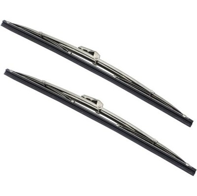 Windshield Wipers, Front 12'' Stainless Steel Windshield Wiper Blades Replacement