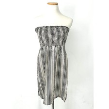 M Cover up Swim Beach Vacation Resort striped strapless dress Show me your MUMU