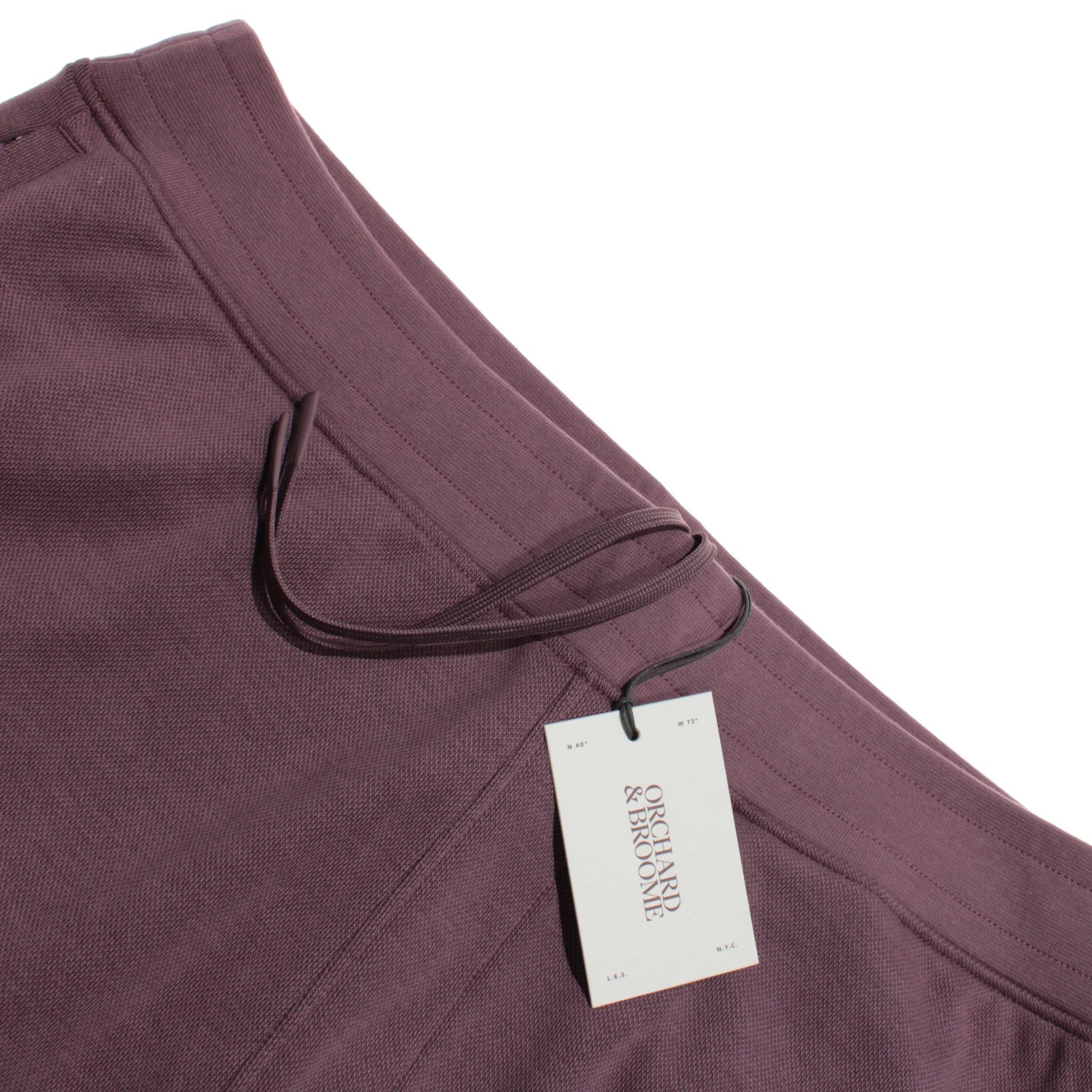 Orchard & Broome NWT Canal Joggers / Sweatpants Size XXL US In Mulberry Purple