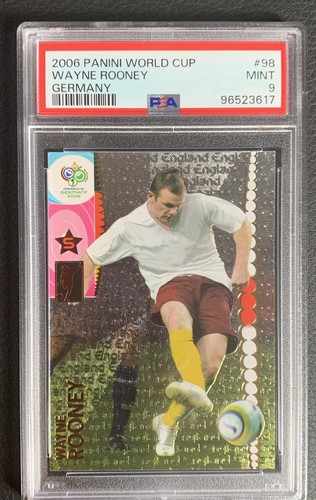 Wayne Rooney #98 2006 Panini World Cup Germany card