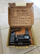 Kalart Editor Viewer Eight 8mm Movie Viewer Film Splicer Vintage
