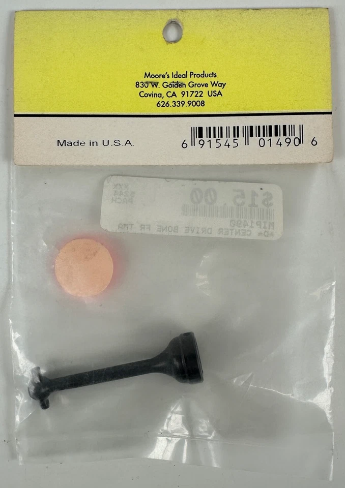 MIP 1490 Center Drive Front Bone (for Traxxas T-Maxx) New - Image 2 of 2