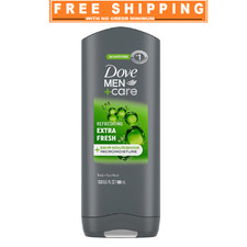 DOVE MEN CARE Body Wash and Face For Fresh Healthy-Feeling Skin Extra Fresh