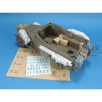 LEGEND PRODUCTIONS LF1446 US M3A1 Scout Car Stowage set