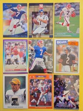 DOUG FLUTIE 9 Card Lot Buffalo Bills Patriots Bears Boston College NFL 