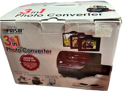 Digital Prism 3 in 1 Photo Converter - Convert photos and negatives to digital