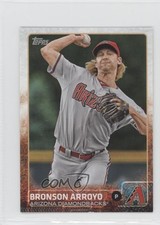 2015 Topps Mini Bronson Arroyo #596 0q1p