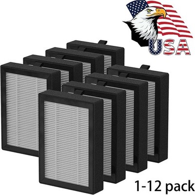 1-12 pack LV-H128 Replacement Filter for LEVOIT LV-H128 / PUURVSAS (HM669A)