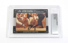2012 Leaf Cut Signatures History of Baseball Edition Dave Kingman BGS Auto