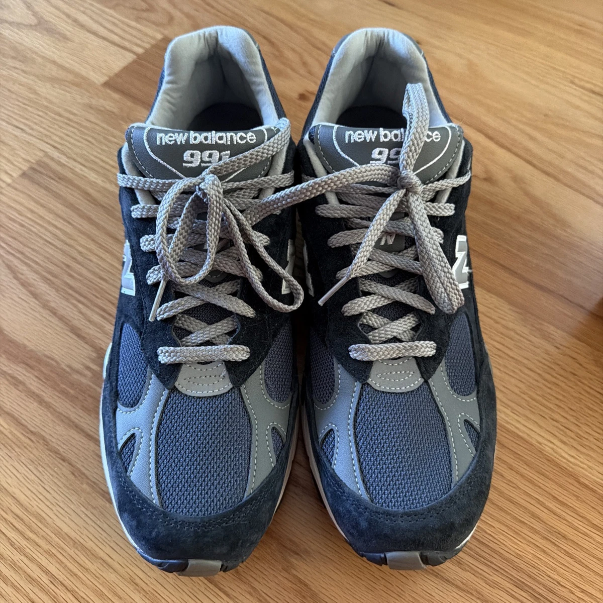 New Balance 991 made in UK ネイビー/グレー New Balance 991 Made in England Navy - огромный выбор по лучшим