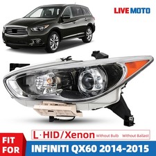 For Infiniti 2014-2015 Qx60/2013 Jx35 Hid/xenon Projector Headlight Driver Side