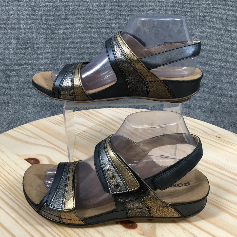 Sandalias Romika para mujer 39 multicolor Fidschi-5 con tiras de cuero con tirantes informales Foto 2 de 4