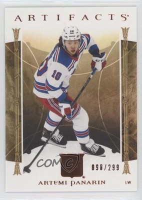 2022-23 Upper Deck Artifacts Stars Copper 98/299 Artemi Panarin #101 0c1o