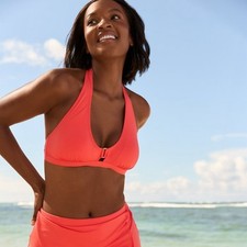 Tommy Bahama Novelty Pearl Halter Bikini Top - Small - New
