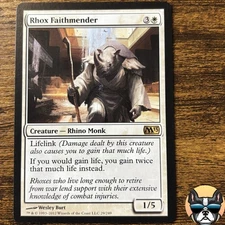 Magic the Gathering MTG: Rhox Faithmender- NM- 029/249- M13