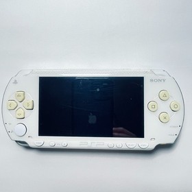 Sony PlayStation Portable PSP-1000 White Console Video Game Japan w/ Defects