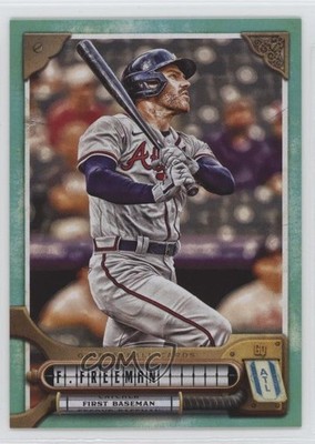 2022 Topps Gypsy Queen Turquoise 143/199 Freddie Freeman #143 1m01