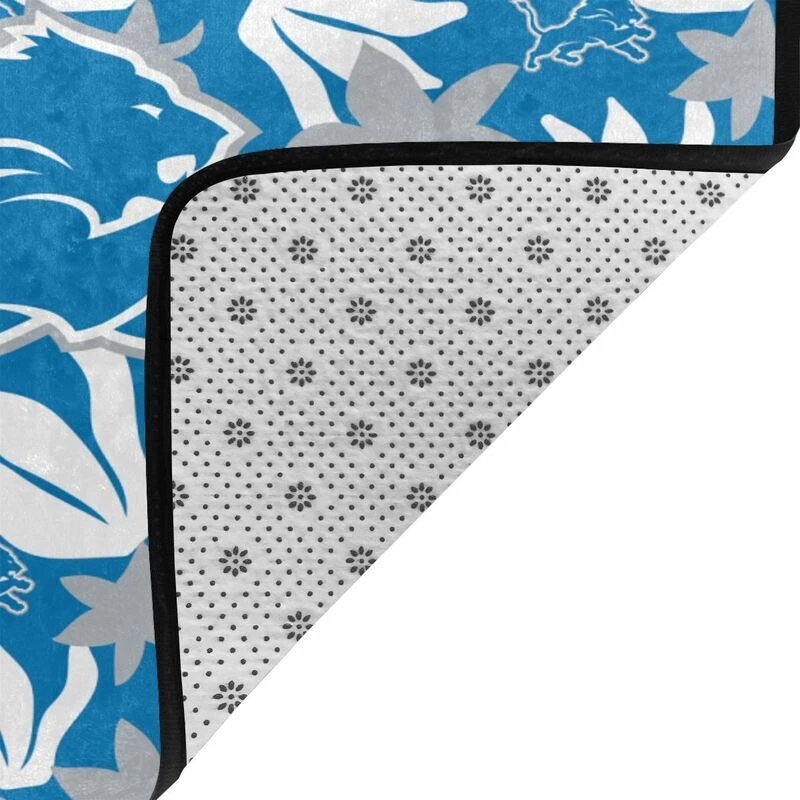 Detroit Lions Printed Carpet Anti-skid Floor Mat Decorative