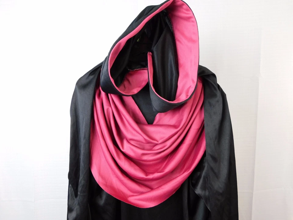 Emperor of Evil Boy's Demon Sorcerer Costume Robe, Cape, Drape 12-14 Large #5632 - Image 2 of 4