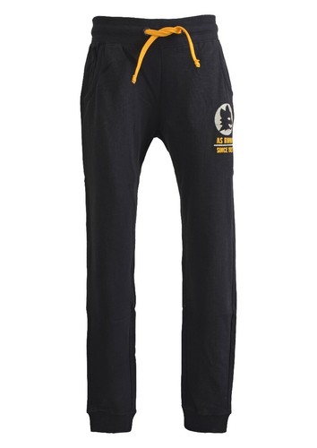 Pants Tracksuit Long Roma FC Official 100% Black Cotton Man RM20MPA655 |  eBay