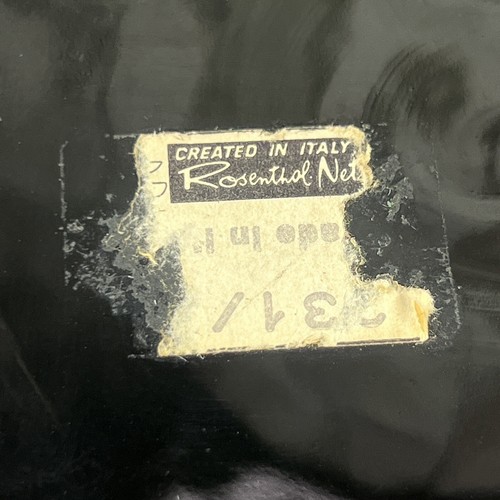Bitossi Aschenbecher Metallic Gold Bronze Schwarz Italien Italian LRG 8 Zoll - Bild 18 von 22