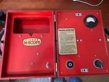 Rare Vintage 1950's Fisher Electronics M-Scope Metal Detector W-Box Untested