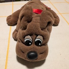 Vintage 1995 Mini Pound Puppy Chocolate Brown Puppy Dog