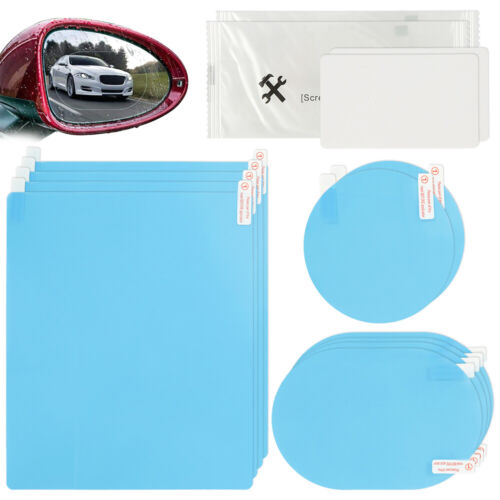 10Pcs Car Side Rearview Mirror Protector Film Waterproof Anti-Fog Rain-Proof new - Picture 1 of 9