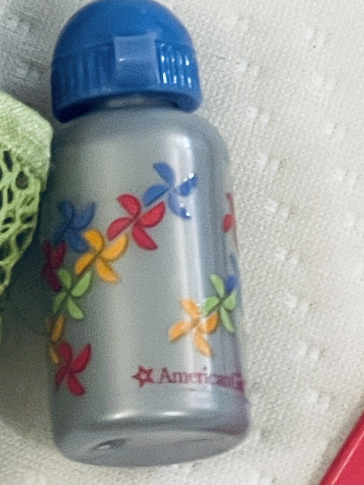 American Girl Doll INNERSTAR U Pink Plaid SCHOOL BACKPACK SET water