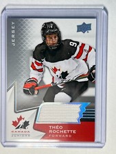 2020-21 UD Team Canada Juniors - Jersey #71 - Theo Rochette