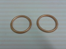 Triumph Bonneville America Exhaust Port Header Round Gasket Seal (Qty 2)
