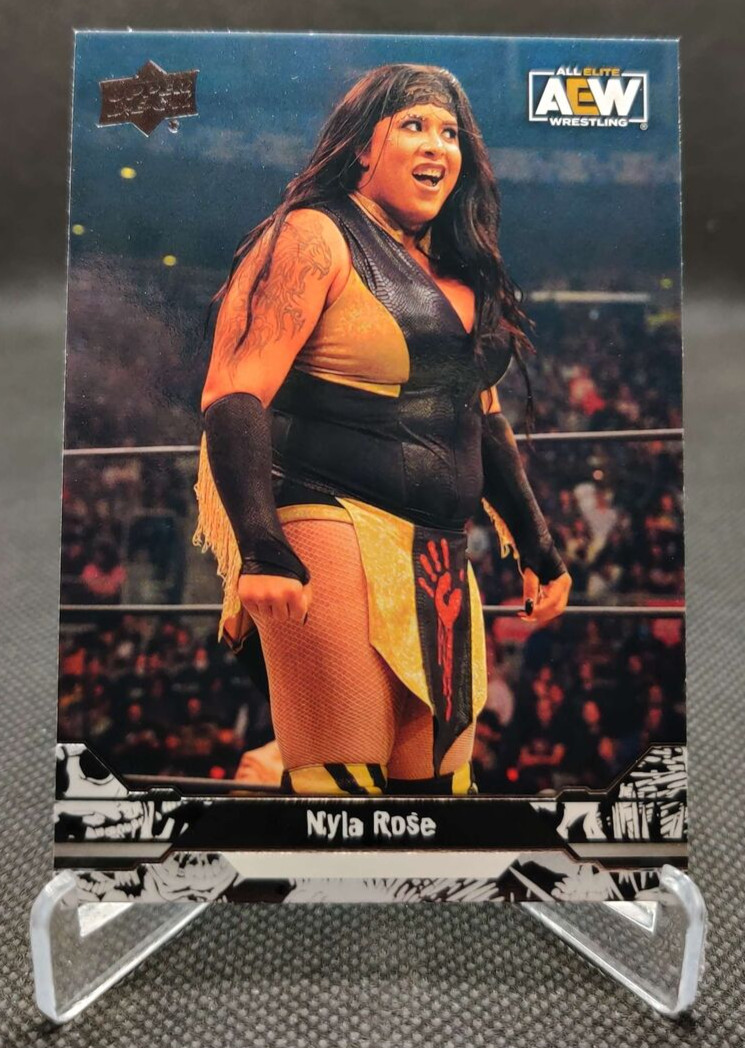 2023 Upper Deck AEW #54 Nyla Rose wrestling card