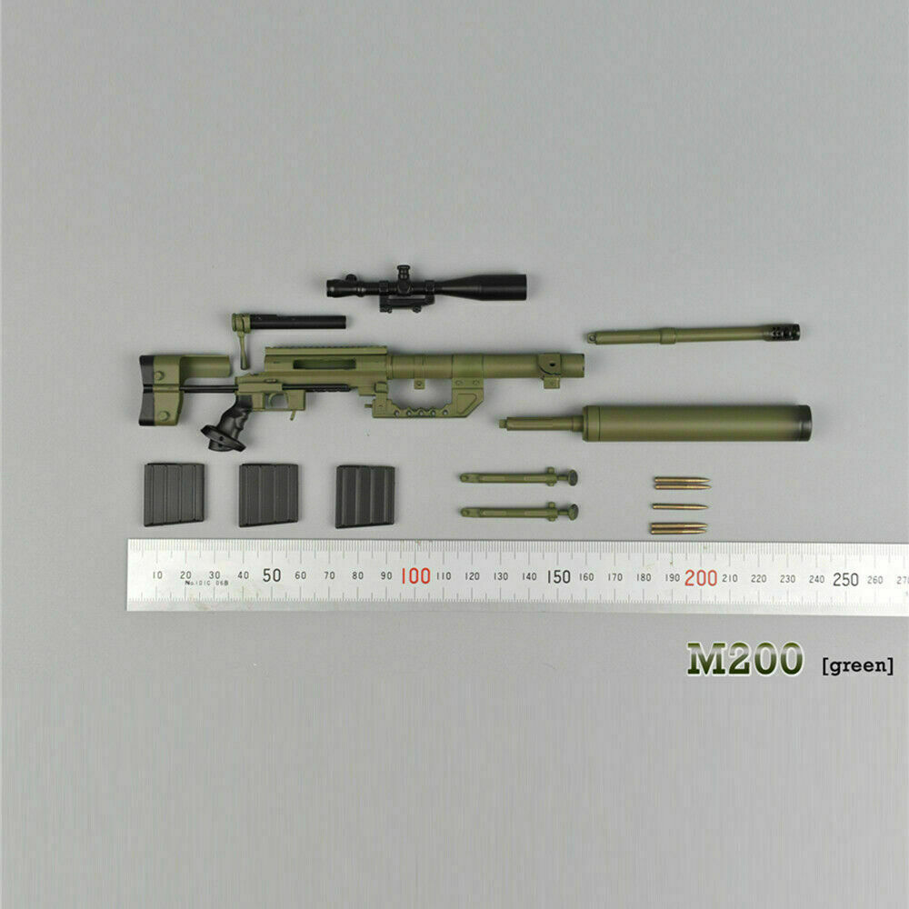 トイガン chi ZYTOYS ZY15-12 1/6 M200 CheyTac Rifle Set Gun Model for 12