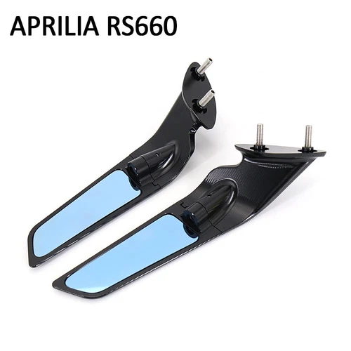 Motorcycle Rearview Side Mirrors For Aprilia RS660 2020-2022 Rear View Mirrors - Picture 5 of 8