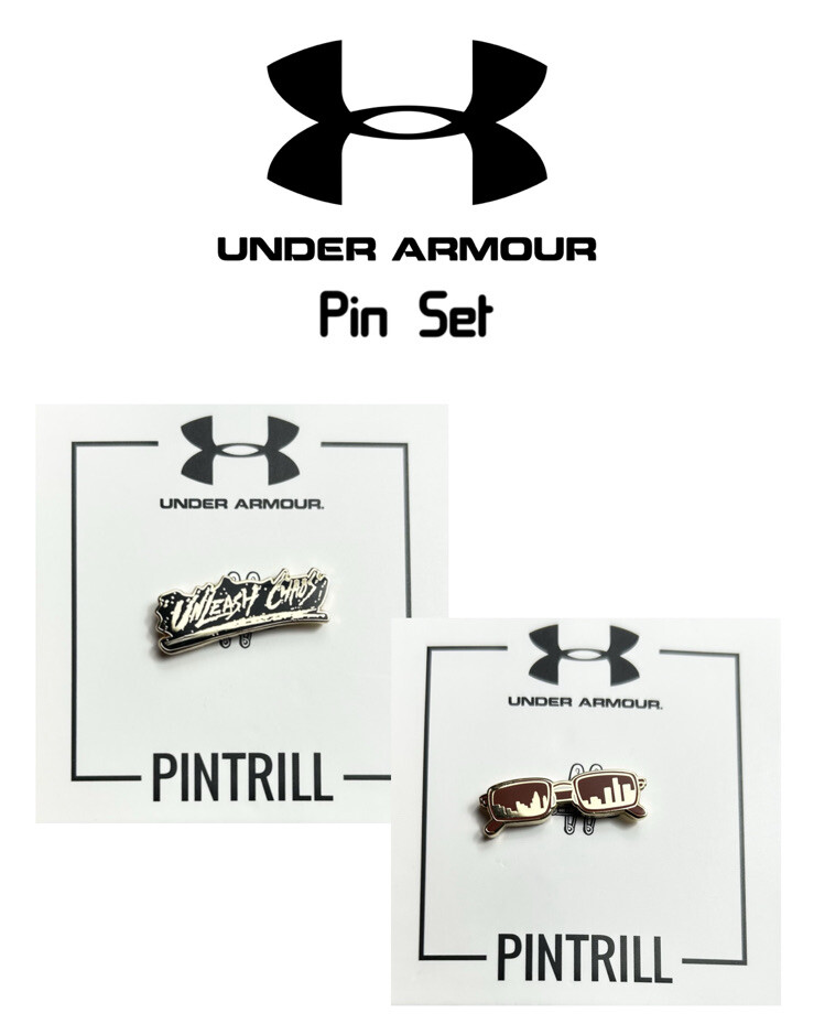 Sports Brand - Under Armour Pin Set by Pintrill (Sold Out