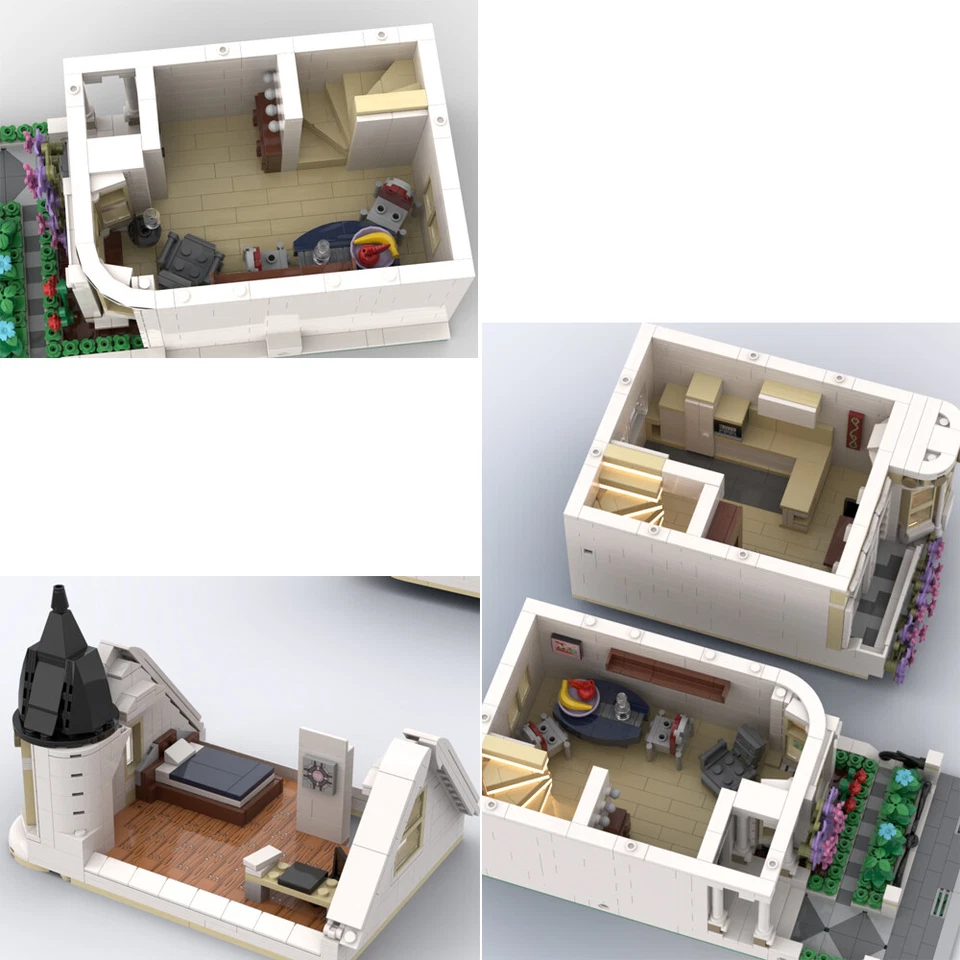 ZITIANYOUBUILD Town House with Wisteria Plant Interior Modular Building 1943 - Image 2 of 3