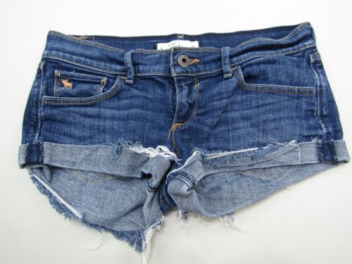 Abercrombie Kids Short Shorts Girls 16 Cut Off Fraying Distressed Destroyed - Picture 1 of 12