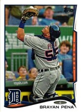 2014 Topps #28 Brayan Pena