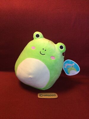 YaY! 8  WENDY FROG Green Toad White Eyed Squishmallow Plush Toy 2021 NWT