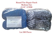 500 Pc Radial Tire Repair Round Patch High Quality Medium 2-1457mm 500 Pc Radial Tire Repair Round Patch High Quality Medium 2-1457mm
