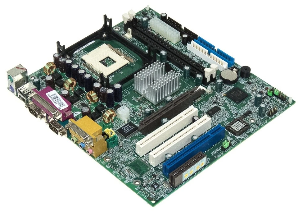 Motherboard MSI MS-6534 Socket 478 2x Sdram 3x PCI AGP Microatx - Image 2 of 2