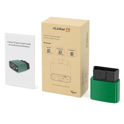 G9 Vgate VLinker FD OBD2 Adapter Bluetooth BLE Scanner FORScan for iOS Android
