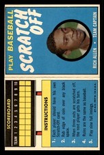 1970 Topps Scratch-Offs Baseball #2 Rich Allen EX/MT *d4