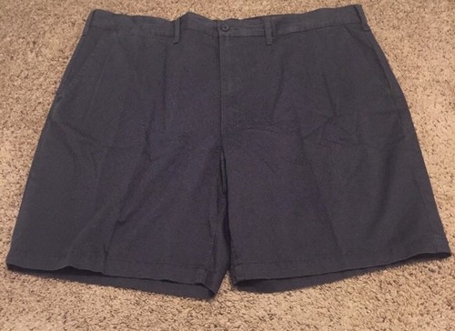 NEW NWT! Claiborne Men's Shorts Flat Front Size 48 Galaxy Grey (Gray) MSRP $50 - Picture 2 of 6