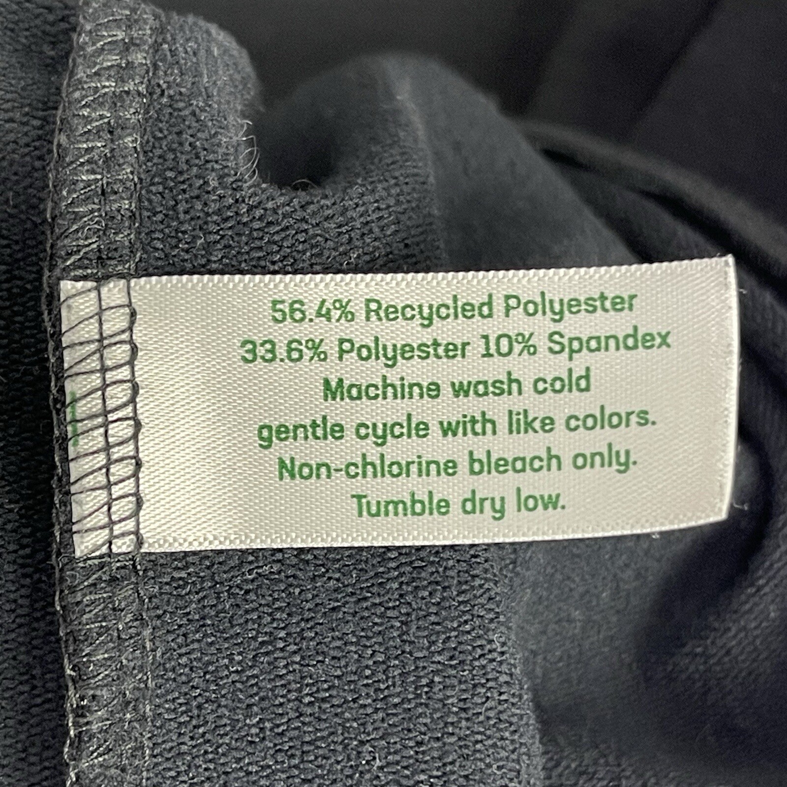 Criquet Feather Performance Pullover 1/4 Zip Mens XL Black Golf Heather Stretch