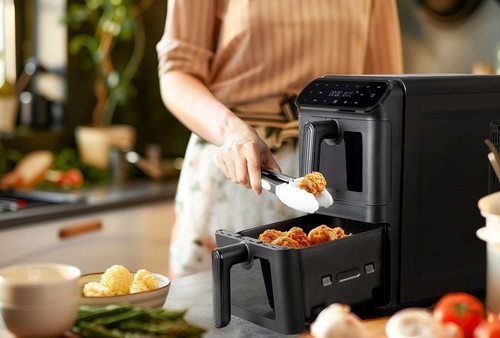 Kogan 11L Double Stack Air Fryer β Dual Zone Cooking Power! - Picture 3 of 14