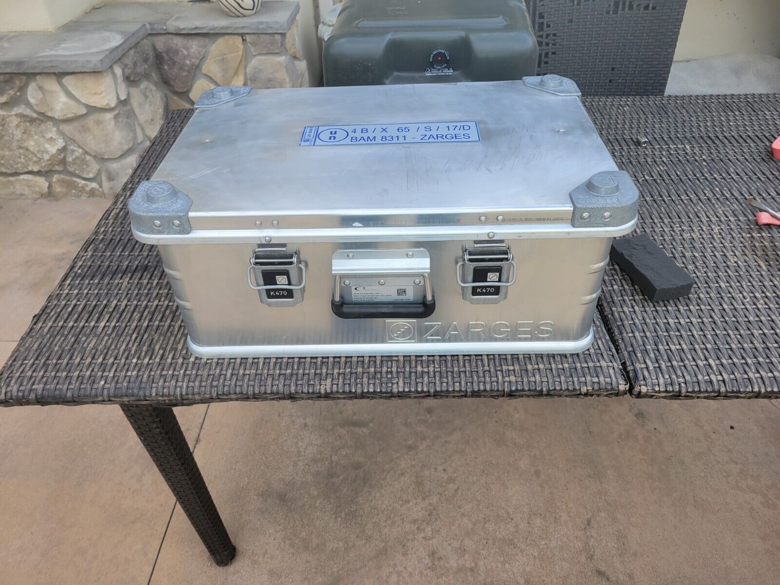 Zarges Aluminum Case K470 40568