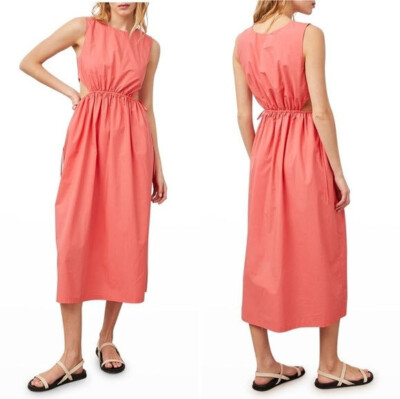 Rails Yvette Spiced Coral Cutout Dress Sz M | eBay