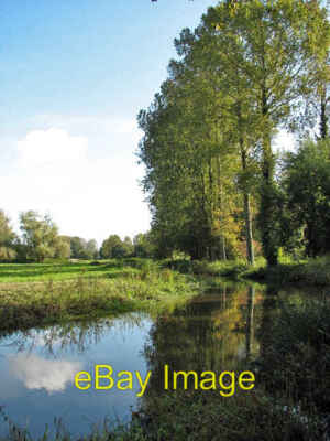 Foto 6x4 Ein ruhiger Fluss Bure Buxton \/TG2322 schlängelt sich auf den Weg Richtung c2008